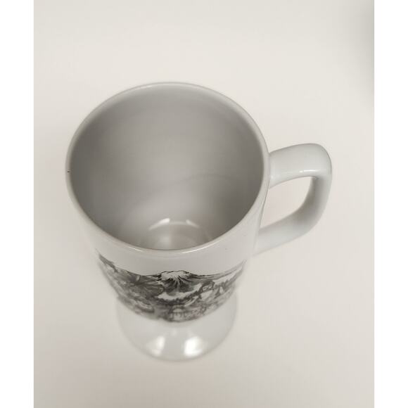 Kaysons International Pedestal Coffee Mugs Lot Of 4 Vtg 1965 Historical Landmark - Picture 11 of 12